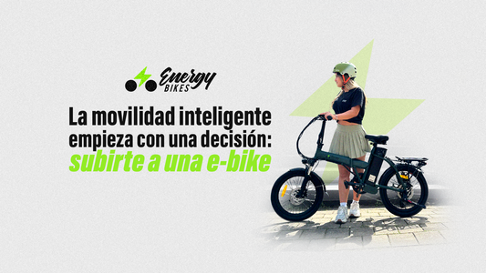 La movilidad inteligente empieza con una decisión: subirte a una e-bike