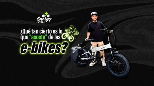 ¿Qué tan cierto es lo que “asusta” de las e-bikes?