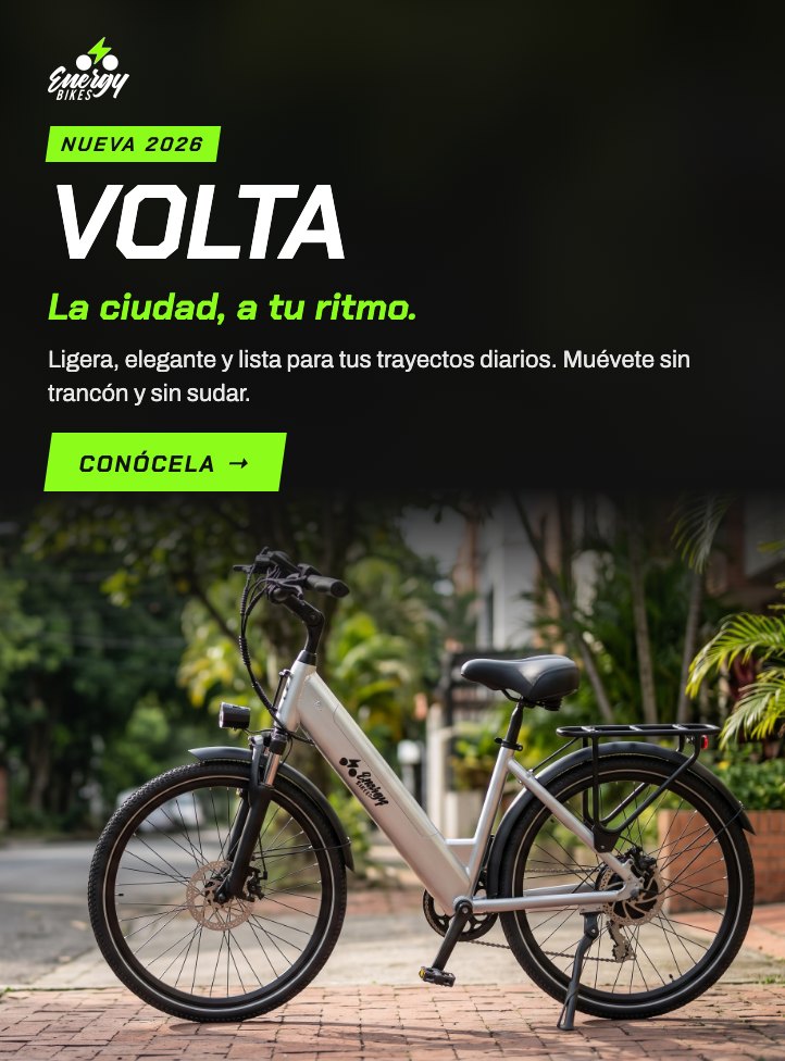 VOLTA, nueva e-bike urbana Energy Bikes 2026
