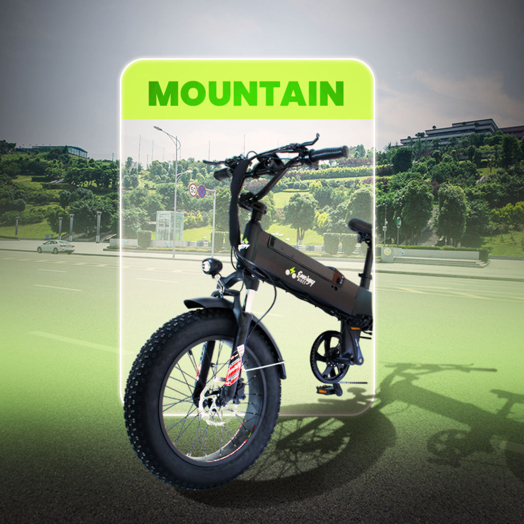 Mountain de Energy Bikes con display LED digital 